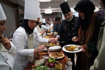 مسابقه آشپزی با موضوع سفره ایرانی در ارومیه برگزار شد