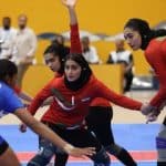 نایب قهرمانی دختران کبدی ایران در آسیایی جوانان