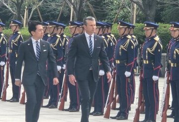 هگست در کنفرانس خبری با وزیر دافاع ژاپن: تهدیدها واقعی و فوری هستند/ اتحاد ما پاسخ به احتمالات منطقهای است