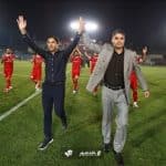 پوستر خداحافظی پرسپولیس با هاشمیان
