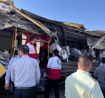 پیگیری قضایی حادثه دلخراش تصادف اتوبوس دانشجویان