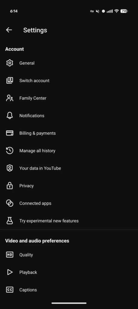 تغییرات یوتوب