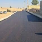 آسفالت ۶۰۰۰ مترمربع از معابر روستایی بخش عنبر مسجدسلیمان