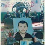 آسمانی شدن مادر شهید میرزایی در قائم شهر