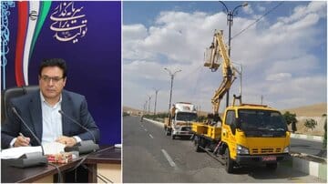 احداث ۵ کیلومتر روشنایی طولی در کمربندی جنوبی الیگودرز