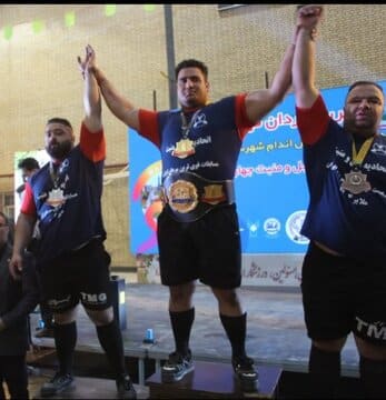 اختتامیه مسابقات کشوری قویترین مردان ایران بدون حضور قیطاسی برگزار شد