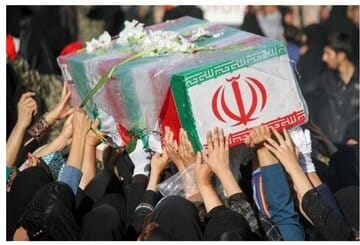 استقبال پرشور مردم همدان از پیکر مطهر ۸ شهید گمنام دفاع مقدس