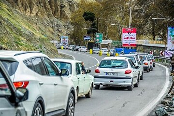اعلام محدودیتهای ترافیکی در جادههای شمال