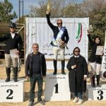 اولین دوره رقابت‌های درساژ استان قزوین به پایان رسید