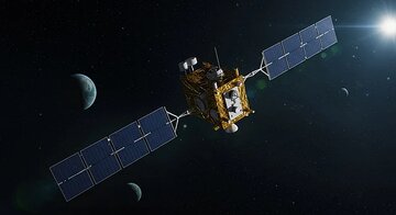 این ورقههای مسطح در فضا تغییر شکل میدهند و تبدیل به ماهواره میشوند