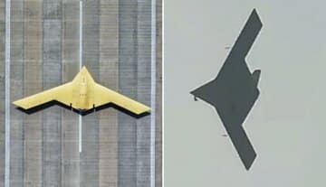 بمبافکن بدون سرنشین پرواز کرد / آغاز نبردی جدید در آسمان