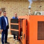 تست عملکرد دیزل ژنراتور در مخابرات شهرستان شاهرود همزمان با پدافند غیرعامل