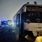 تصادف اتوبوس با تیبا در جاده ارومیه-سلماس، ۲ مصدوم برجای گذاشت