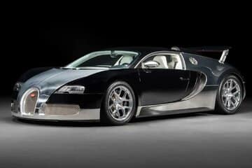 حراج بوگاتی ویرون با بدنه آینهای