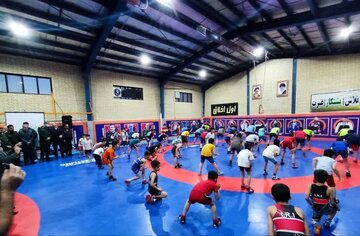 خانه کشتی شهر سریش آباد در شهرستان قروه افتتاح و بهرهبرداری شد