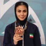 دختر ایران برنزی شد
