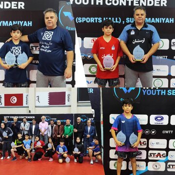 درخشش نابغه لرستانی در رقابتهای جهانی تنیس روی میز کانتندر