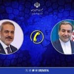 رایزنی وزرای امور خارجه ایران و ترکیه در مورد آخرین تحولات منطقه