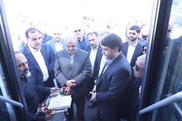 رونمایی از ۹دستگاه اتوبوس و ماشین‌آلات راهسازی در محمدیه