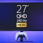 سونی از مانیتور ۲۴۰ هرتزی پلی‌استیشن با قلاب شارژ DualSense رونمایی کرد