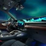 شفق قطبی در کابین خودرو!