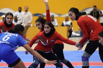 شکست کبدیکاران زن ایران مقابل چینتایپه