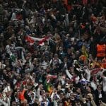 عکس| خواستگاری و جواب مثبت در حساس‌ترین بازی لیگ قهرمانان اروپا!