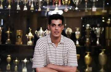 عکس| عیادت خاص از صابر کاظمی