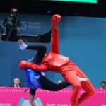 عکس| فن درختکن دختر ایرانی در بازیهای کشورهای اسلامی