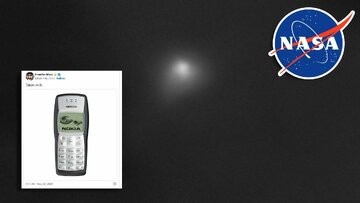 عکس مبهم ناسا از «3I/ATLAS» جنجال به پا کرد / انتقادها اوج گرفت