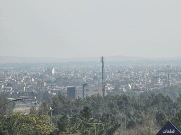 غرق شدن شهرهای مختلف استان آذربایجانغربی در آلودگی هوا