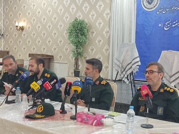 فیلم/ توضیحات فرمانده سپاه خراسان شمالی درباره دستگیری و احضار ۱۰ متهم به فساد در شهرداری بجنورد