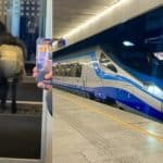 ماجرای گوسفندی که در قطار پوشک به تن داشت/ عکس