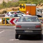 محور چالوس یکطرفه شد