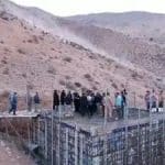 مخزن آب شرب روستای پلنگه در طارم سفلی به زودی تکمیل میشود