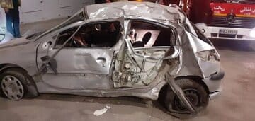 مرگ تلخ راننده ۲۰۶ در این اتوبان تهران