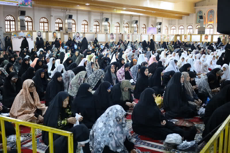 نماز جمعه ساری مرکز مازندران به روایت تصویر