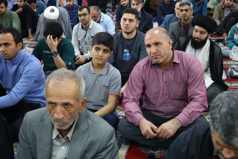 نماز جمعه ساری مرکز مازندران به روایت تصویر