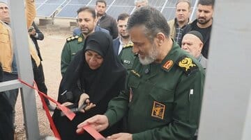 نیروگاه خورشیدی ۷۰کیلوواتی در اقبالیه به بهرهبرداری رسید