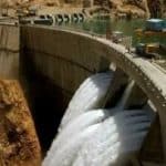 نیروگاه سد کرخه از مدار تولید برق خارج شد