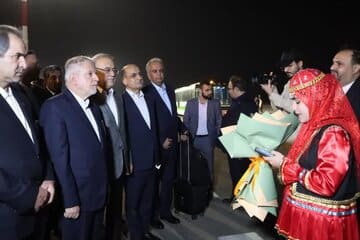 وزیر میراث فرهنگی، گردشگری و صنایع دستی وارد گیلان شد