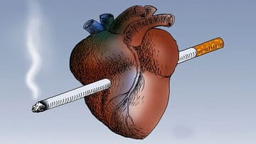 پژوهش تکاندهنده: ۱۰۰ نخ سیگار در طول عمر کافی است تا قلب را آسیبپذیر کند