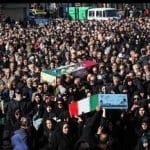 پیکر مطهر شهدای گمنام در همدان تشییع شد