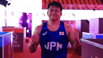 کشتیگیر دورگه ایرانی -ژاپنی بهترین آزادکار جهان شد