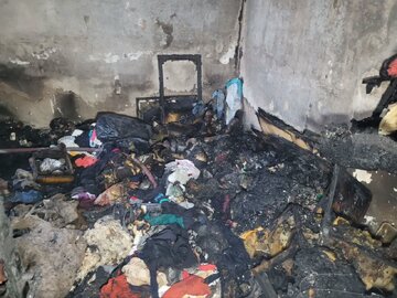 آتشسوزی در مشهد/ آمار فوتی