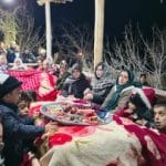 آیین شب یلدا در روستای هدف گردشگری قلعهبالا برگزار شد