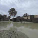 ادامه بحران سیلاب در برخی محلات جاسک