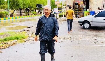 ارائه خدمات به بیش از ۱۰۰ خانوار آسیبدیده از سیلاب میناب