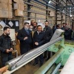 استاندار قزوین از دو واحد تولیدی در شهرک صنعتی لیا بازدید کرد