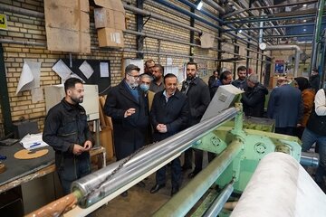 استاندار قزوین از دو واحد تولیدی در شهرک صنعتی لیا بازدید کرد